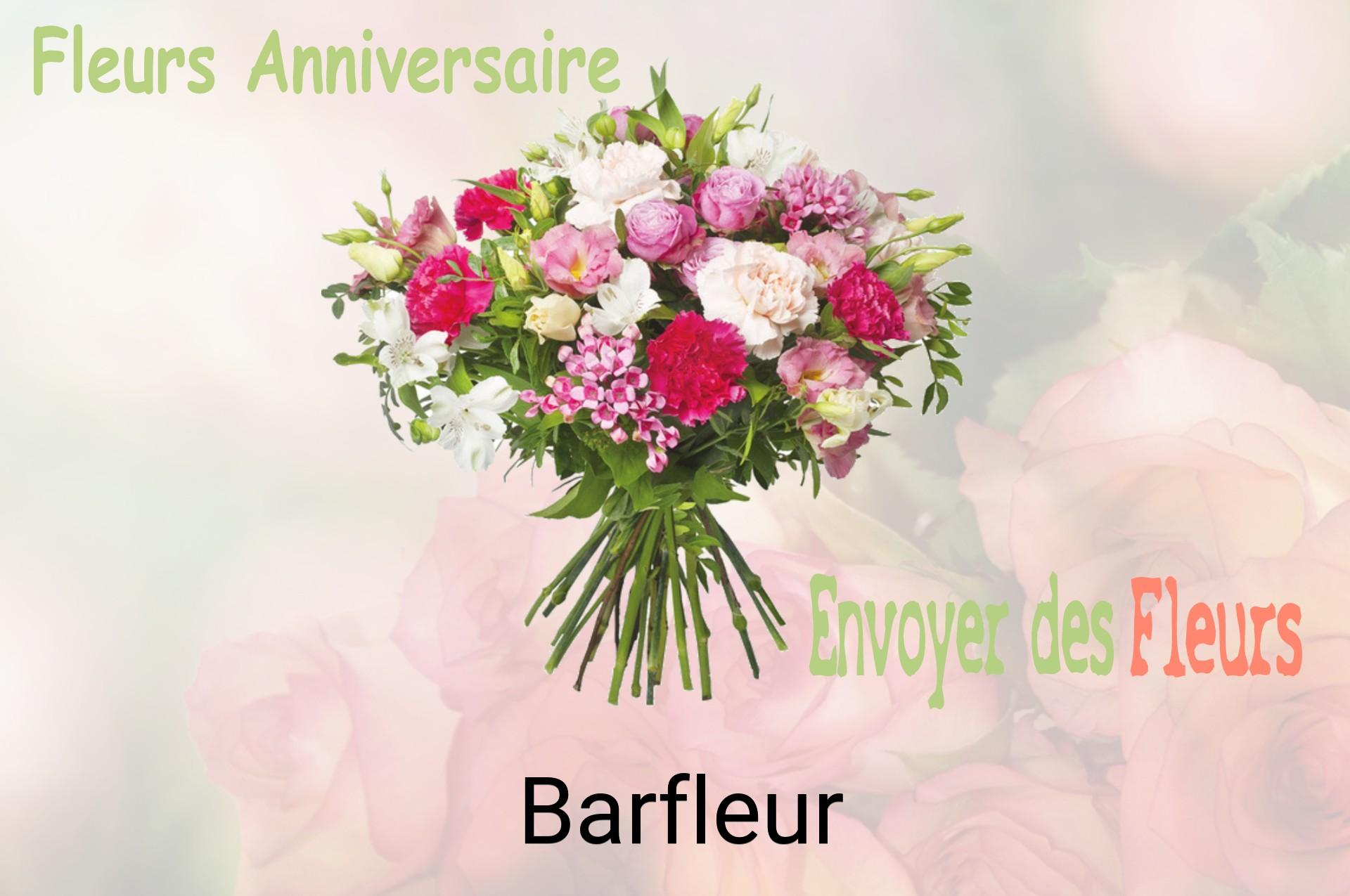 Bouquet de fleurs d’anniversaire livré à Barfleur