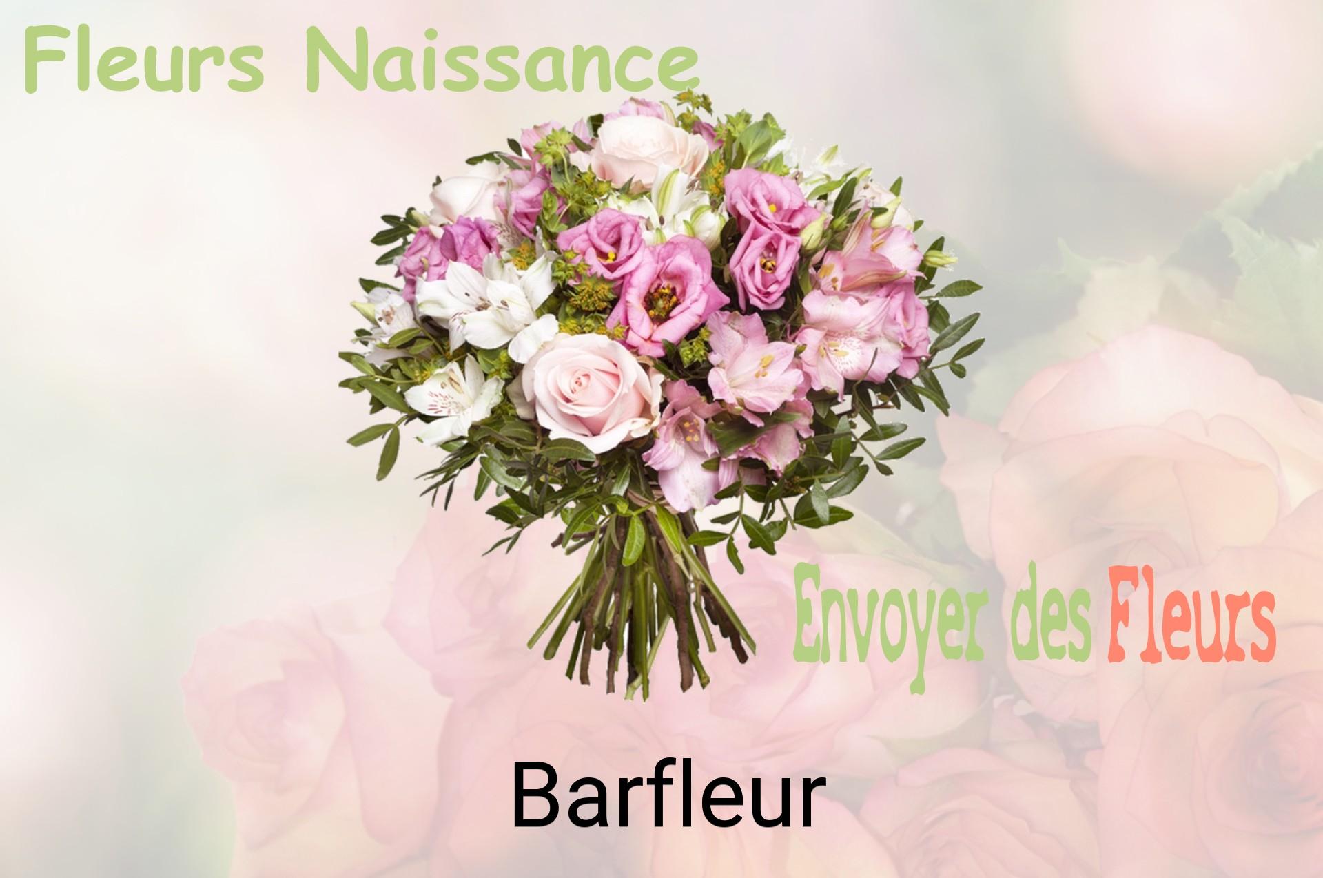 Bouquet de fleurs de naissance livré à Barfleur